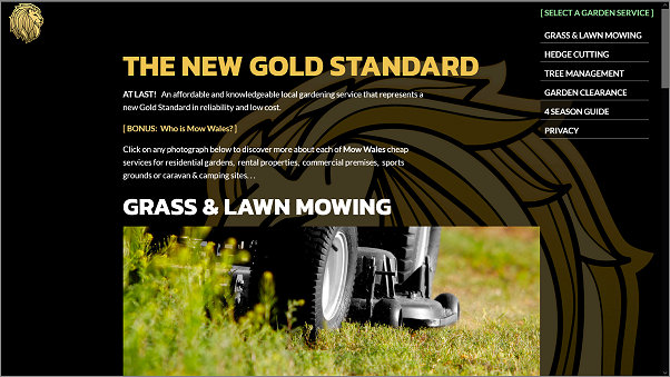 Lawn mowing and gardening, Milford Haven